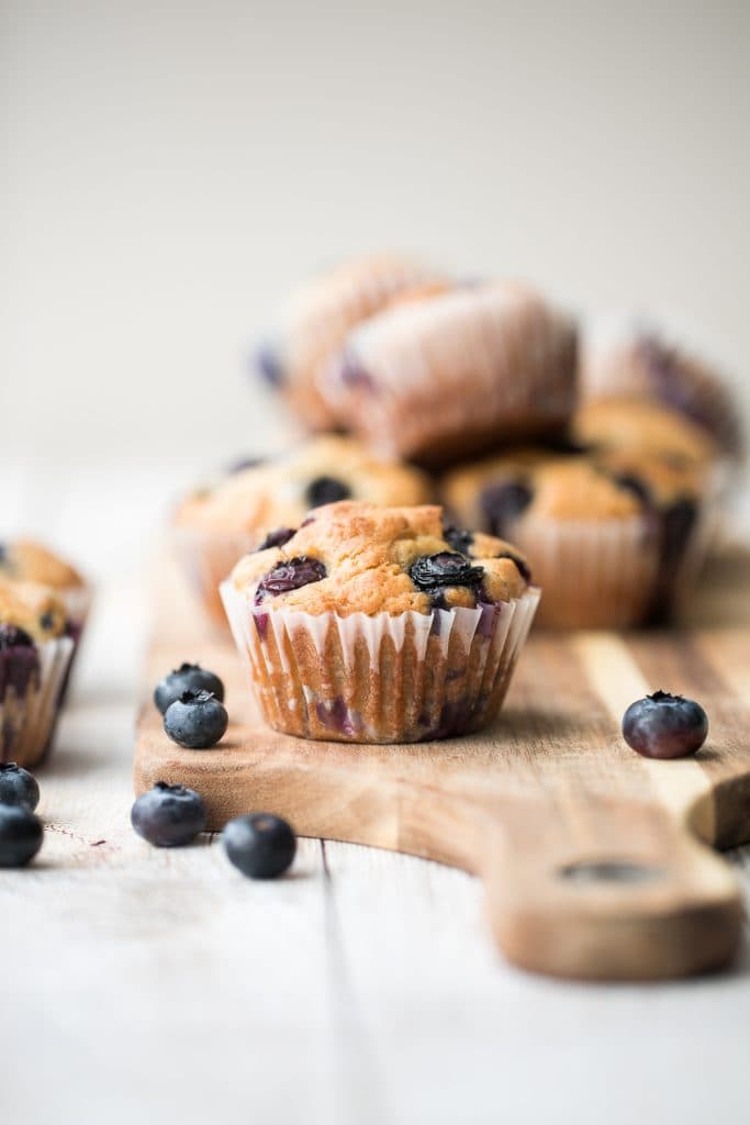 Blueberry Yogurt Muffins